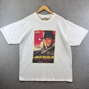 Clint Eastwood T Shirt Vintage Movie Per Qualche Dollaro In Piu XL